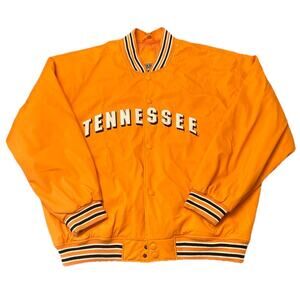 VTG UNIVERSITY OF TENNESSEE VOLS Varsity Bomber Jacket XL Steve And Barry Orange